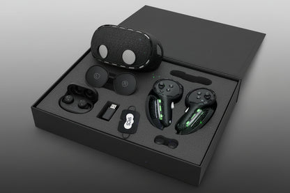ALL-in-1 soft Silicone Controller Case for Meta Quest 3 /3S Headset Grip Protector with Battery cover For Quest 3/3S Accessories